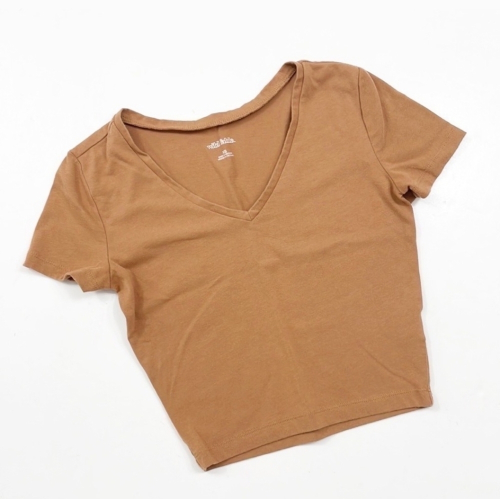 Wild Fable toffee crop top